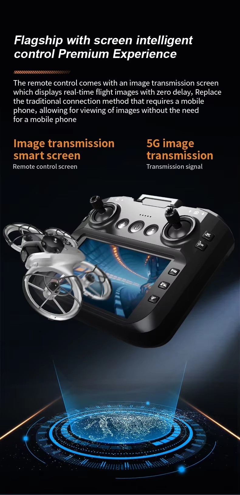 4.3인치 대형 화면 드론 8K ESC 듀얼 카메라 브 - Drone Camera 4K 리뷰 및 가격