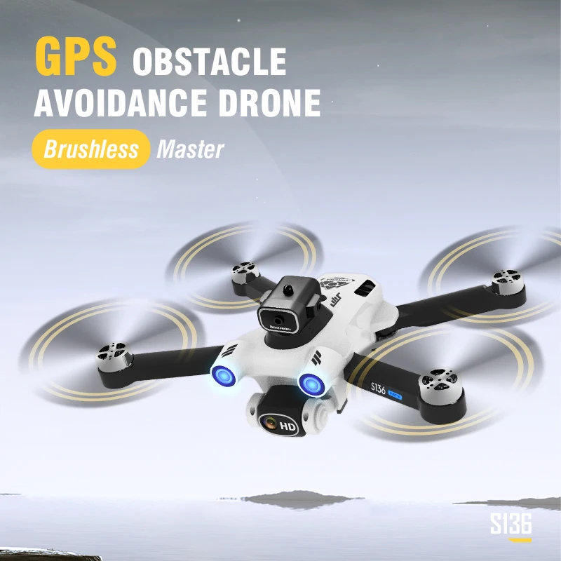 드론 S136 프로 울트라 RC 드론 8K HD 듀얼  - Drone Camera Professional 리뷰 및 가격